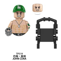 THE WWE Champion TP519-526 ROCK Undertaker Mini Action Figures Bricks Educational Diy Toys Gifts Christmas For Children