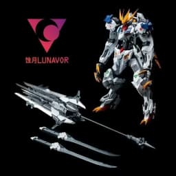 【IN STOCK】LUNAVOR MG 1/100 Wolf King Barbatos ASW-G-08 GK Assembly Model Kits Action Figure Plastic Robot Toys Christmas Gifts