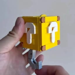 141pcs/set Coin Building Blocks Keychain Set - DIY Toy Pendant with Unique Design, Perfect Christmas Gift for Kids & Collectors