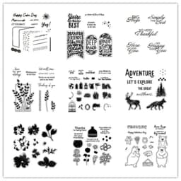 2025-2026 Christmas Metal Cutting Dies and Stamps Stencils For DIY Scrapbooking Photo Album Die Cut Embossing Paper