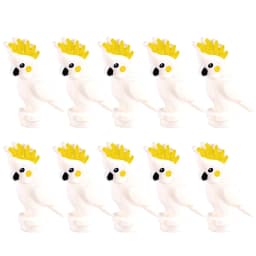 DIY City Street View Animal Series Building Blocks Zoo Pet Flamingo Owl Parrot Farm Accessories Bricks Friends Christmas Toys