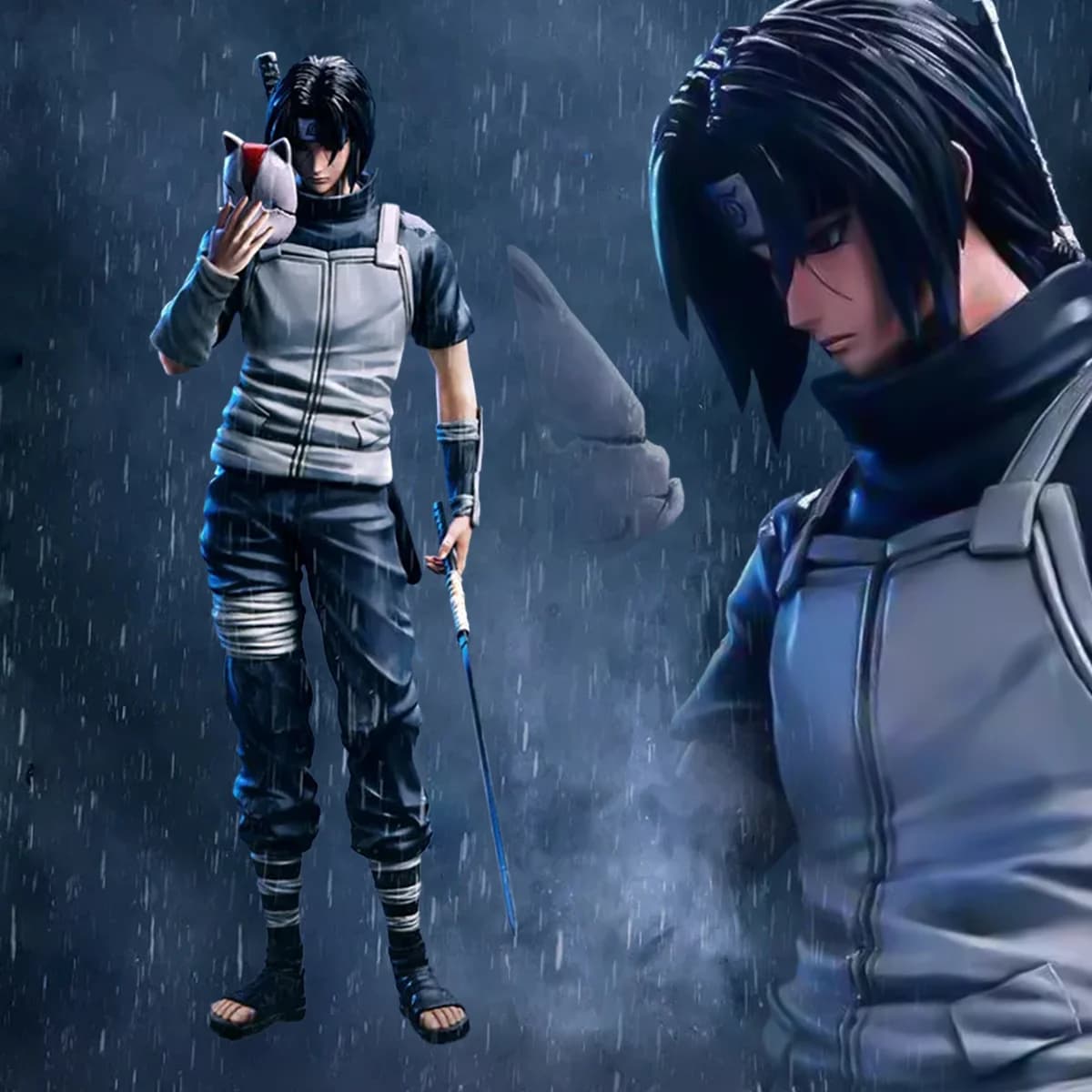 NARUTO ITACHI model sculpture, anime peripherals, figures, home decorations, small gifts, Christmas gifts