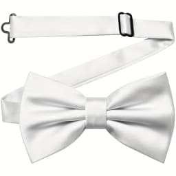 Men's and Women's Adjustable Bow Tie-Slim Fit Formal Wear with Secure Straps,Suitable for Wedding,Parties,Christmas,Thanksgiving
