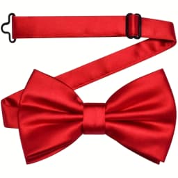 Men's and Women's Adjustable Bow Tie-Slim Fit Formal Wear with Secure Straps,Suitable for Wedding,Parties,Christmas,Thanksgiving