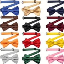 Men's and Women's Adjustable Bow Tie-Slim Fit Formal Wear with Secure Straps,Suitable for Wedding,Parties,Christmas,Thanksgiving