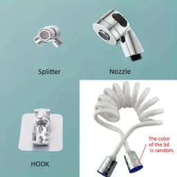 Wall-Mounted Faucet Extender with Shower Head, Pet Bathing Bathroom Adapter, Perfect Christmas Halloween Gift for Pet Owners