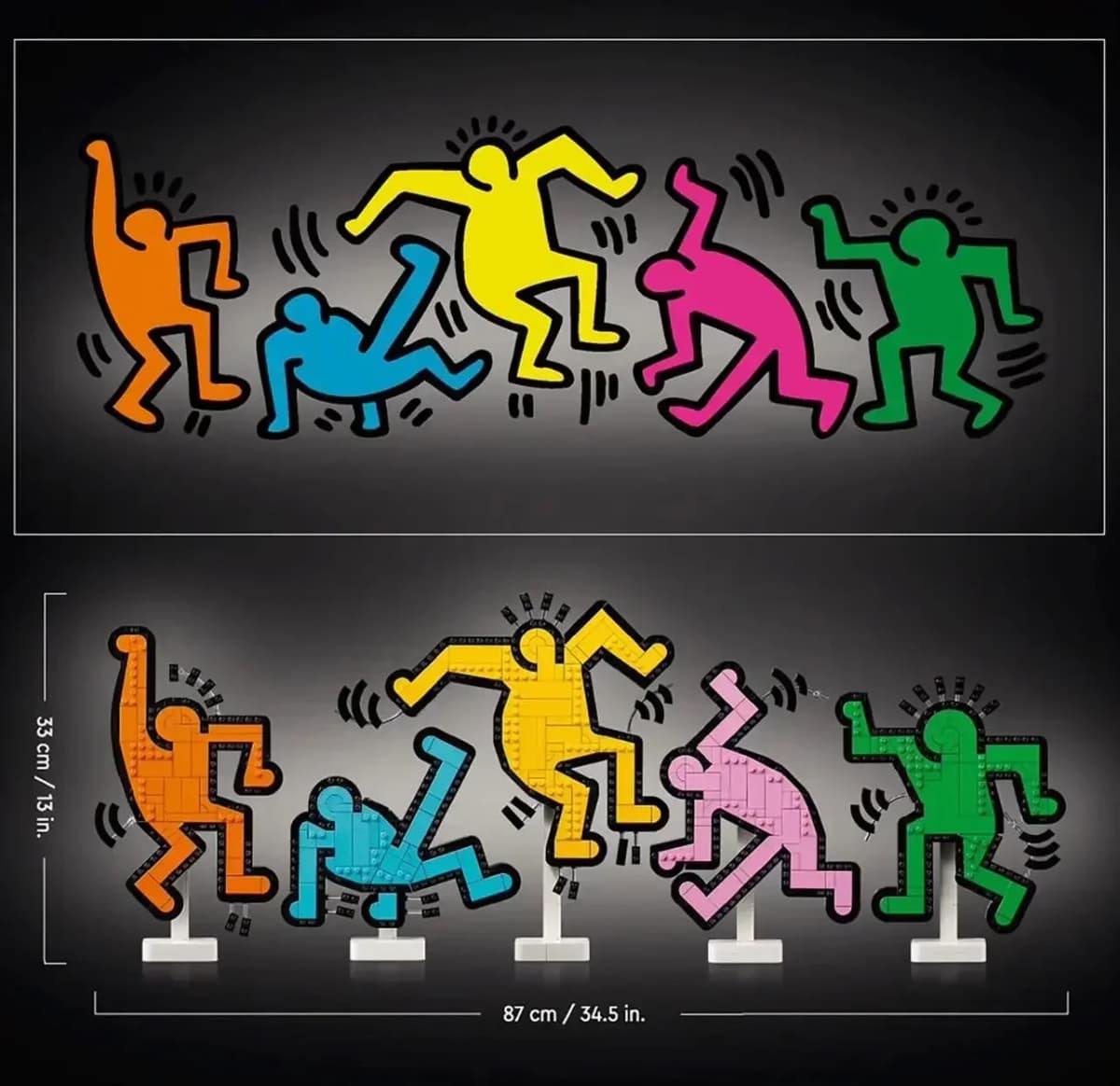 New Art Series Dancing Blade Shadow Shaped Building Blocks Set Suitable for Children's Christmas and Birthday Gift Toys