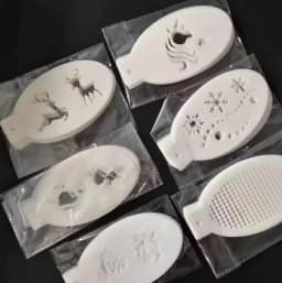 PET Stencil For Face Body Face Painting Paint Reusable Templates For Body Arts Cosplay Halloween Christmas Party