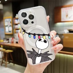 HOT The Nightmare before Christmas Magnetic Phone Case for iPhone 17 16 15 14 13 12 11 8 7 Air Plus Pro Max Soft Clear Tpu Cover
