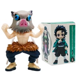 Anime Demon Slayer Figure Tanjiro Kamado Nezuko Anime Blind Box Toys Statue PVC Model Ornament Child Birthday Christmas Gift
