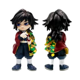 Anime Demon Slayer Figure Tanjiro Kamado Nezuko Anime Blind Box Toys Statue PVC Model Ornament Child Birthday Christmas Gift