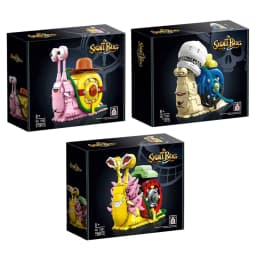 IN STOCK 1590 1591 1592 MOC Popular Anime Den Den Mushi Building Blocks Assembling Bricks Toys for Boys Christmas Gift Sets