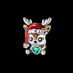 925 Sterling Silver Santa Claus Charms Bead Christmas House Dangle Pendant Fit Bangle Bracelet Necklace DIY Jewelry