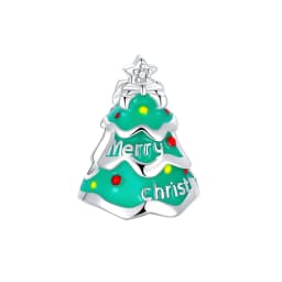 925 Sterling Silver Santa Claus Charms Bead Christmas House Dangle Pendant Fit Bangle Bracelet Necklace DIY Jewelry