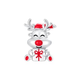925 Sterling Silver Santa Claus Charms Bead Christmas House Dangle Pendant Fit Bangle Bracelet Necklace DIY Jewelry