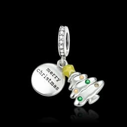 925 Sterling Silver Santa Claus Charms Bead Christmas House Dangle Pendant Fit Bangle Bracelet Necklace DIY Jewelry