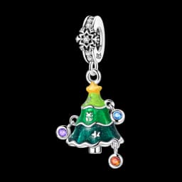 925 Sterling Silver Santa Claus Charms Bead Christmas House Dangle Pendant Fit Bangle Bracelet Necklace DIY Jewelry