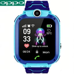 OPPO Kids 4G Smart Watch Mini Kids Phone with Call SOS Camera 3 in 1 Cartoon Watch Girl Boy Birthday Christmas Gift 2026 New