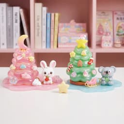 Cute Corner Relief Stickers Stacking Ornaments Christmas Tree 3d Decor Diy Anime Peripheral  Handmade Crafts Toys Surprise Gifts