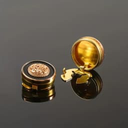2pcs Retro Shirt Button Cover Metal Cufflinks Fashion Clothing Decoration Buttons Suit Accessories Christmas Holiday Gifts