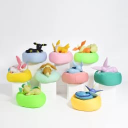 9pcs Anime Pokémon Eevee Figure Blind Box Toys Multi Form Series PVC Model Desktop Decoration Ornament Birthday Christmas Gift