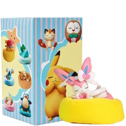 9pcs Anime Pokémon Eevee Figure Blind Box Toys Multi Form Series PVC Model Desktop Decoration Ornament Birthday Christmas Gift