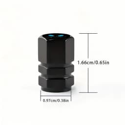 4PCS Christmas Terror Night Aluminum Alloy Valve Cover Car Valve Aluminum Decoration Bicycle Valve Core Tire Valve Decoration