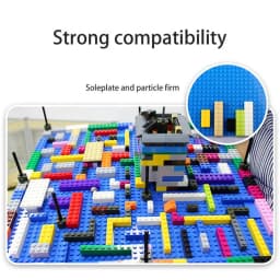 40*40cm High Quality BasePlate Fit Classic Building Blocks 50*50 Dots DIY Base Plate Bricks Christmas Gift Toys for Children