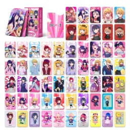 Oshi No Ko 92Pcs（60Lomocard+32Sticker） Exquisite Small Cards, High-Definition Photo Cards, Collectible Cards, Fan Merchandise, Small Gifts, Halloween, Christmas Gifts