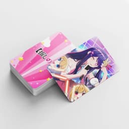 Oshi No Ko 92Pcs（60Lomocard+32Sticker） Exquisite Small Cards, High-Definition Photo Cards, Collectible Cards, Fan Merchandise, Small Gifts, Halloween, Christmas Gifts