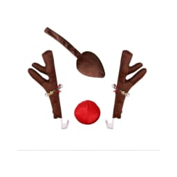 Christmas Car Decoration Antlers Car Antlers Christmas Decoration Christmas Car Decoration Tail Antlers