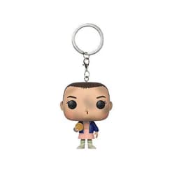 Pocket Keychain Eleven Barb Robin Steve Dustin Vinyl Figure Key Ring Model Toys Christmas Gift