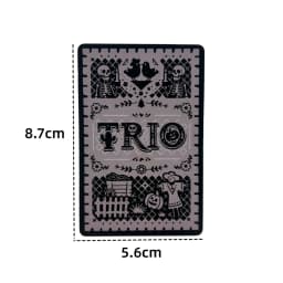 TRIO Card Game Strategic Board Game Deck Fun For Family &Friend Parties 3-6 Players Game Entertainment For Christmas Gift