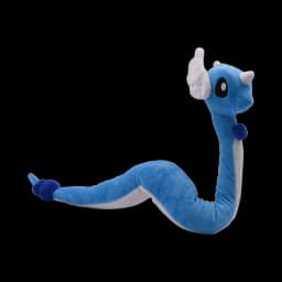 Dragonair Plush Toys Cute Blue Pink Dragonair Soft Anime Stuffed Peluche Cartoon Plushies Dolls Kids Christmas Gifts Ornament