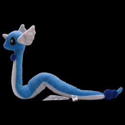 Dragonair Plush Toys Cute Blue Pink Dragonair Soft Anime Stuffed Peluche Cartoon Plushies Dolls Kids Christmas Gifts Ornament
