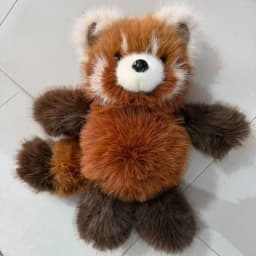 Kawaii Raccoon Animal Pillow Panda Fluffy Raccoon Fluffy Emotional Support Raccoon Christmas Gift