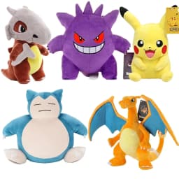Cute Pikachu Plush Toy Pokemon Charmander Squirtle Bulbasaur Stuffed Doll Eevee Scorbunny Gengar Snorlax Christmas Gifts