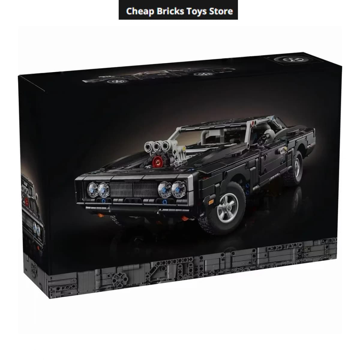 2026 1516pcs Charger R/T Model Building Blocks Bricks Racing Sports Car Vehicles Christmas Birthday Toy for Family Decor Gifts