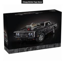 2026 1516pcs Charger R/T Model Building Blocks Bricks Racing Sports Car Vehicles Christmas Birthday Toy for Family Decor Gifts