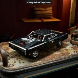 2026 1516pcs Charger R/T Model Building Blocks Bricks Racing Sports Car Vehicles Christmas Birthday Toy for Family Decor Gifts