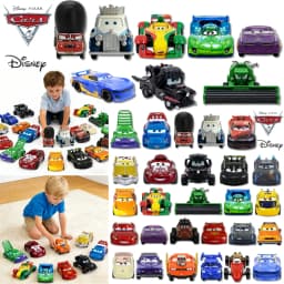 33PCS #Pixar Cars Lightning McQueen Fillmore 4-10CM 1:55 Metal Model Racing Car Toys Christmas Birthday NEWYEAR Gift