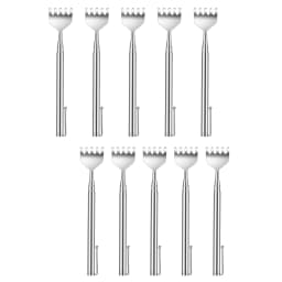 Stainless Steel Back Scratcher for Women with Pocket Clip Extendable Back Scratcher Christmas Stocking Stuffers Massage Tools