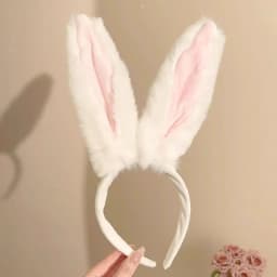 Christmas Rabbit Long Ear Headband for Women: Cosplay Bunny Girl Cute and Funny Headband Accessory