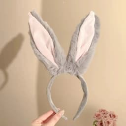 Christmas Rabbit Long Ear Headband for Women: Cosplay Bunny Girl Cute and Funny Headband Accessory