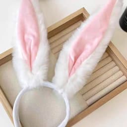 Christmas Rabbit Long Ear Headband for Women: Cosplay Bunny Girl Cute and Funny Headband Accessory