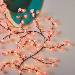 72/96 Leds Christmas Bulb Accessories Tree Lights Cherry Blossom Bendable Flower Branch Tree Wedding Decoration Willow Vine