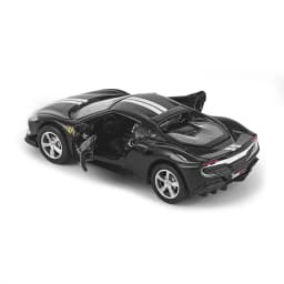 Bburago 1:64 FERRARI 296 GTB ASSETTO FIORANO Purosangue car model series children's Christmas boy gift toys