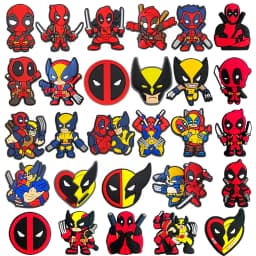 9-28Pcs Hot Toys Cartoon Series Shoe Charms For Slides Clog Sandals Shoes Decorations Accessories For Christmas Birthday Gifts