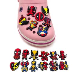 9-28Pcs Hot Toys Cartoon Series Shoe Charms For Slides Clog Sandals Shoes Decorations Accessories For Christmas Birthday Gifts