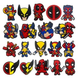 9-28Pcs Hot Toys Cartoon Series Shoe Charms For Slides Clog Sandals Shoes Decorations Accessories For Christmas Birthday Gifts